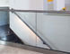 階段デッキの手すりのためのアルミニウムUチャンネルの緩和されたガラスのバルコニーの柵