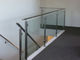 注文の厚さのBalusterのバルコニー階段安全塀のためのガラス柵の耐久財