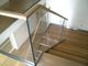 階段デッキの手すりのためのアルミニウムUチャンネルの緩和されたガラスのバルコニーの柵